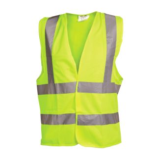 Ox Yellow Hi Visibility Vest   Size M              OX-S242806