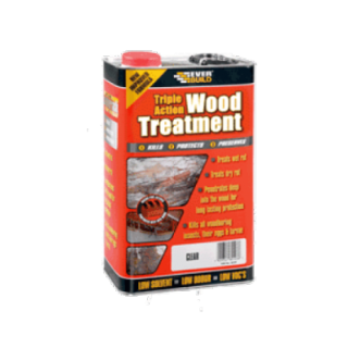 Everbuild Triple Action Wood  Treatment 5 Litre  483185