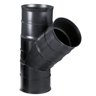 150mm x 150mm 45 deg Twin Wall T/S Junction Naylor 71605