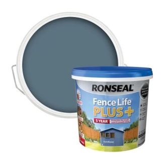 Ronseal Fence Life Plus + Cornflower 5 Ltr RSLFLPPCF5L