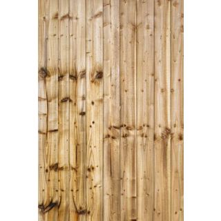 1800 x 900mm Square Top  Tanalised Closeboard Gate