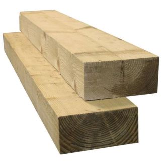 New Green Treated Half Sleeper 1200X100X200mm FSC