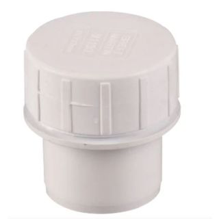 Brett W2190WP 40mm Solvent Weld Access Plug White