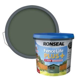 Ronseal Fence Life Plus + Willow 5 Ltr RSLFLPPW5L