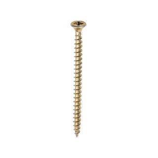 Solo Woodscrew PZ2 CSK-ZYP Yellow 5.0 x 75 200/Box  50075SOLOC