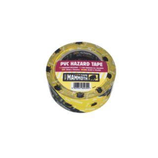 Everbuild PVC Hazard Tape 50mm x 33mtr