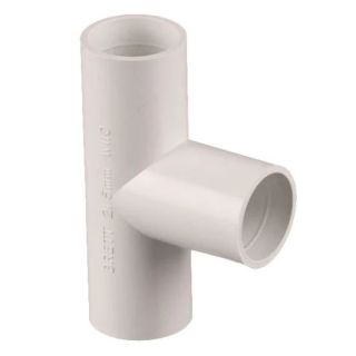 Brett W110WP 21.5mm Overflow 90deg Tee White