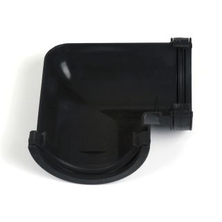 Brett Martin Cast Iron Style Black Gutter Angle 90deg BR48CI