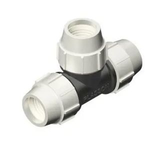 Plasson MDPE 90deg Equal Tee