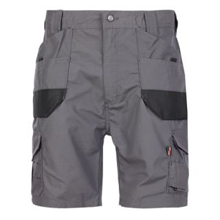 Tuffstuff 827 Elite Work Shorts Grey 28 827-GRY-28