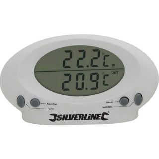 Silverline Indoor/Outdoor Thermometer