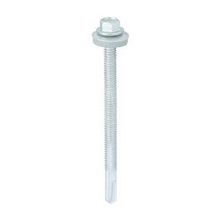 Hex No. 5 Self Drilling Screw W16 SR 5.5x80 100/Box H80W16B