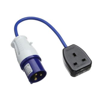 16 Amp 230V Fly-Lead To 13A 1 Gang Socket Fl1613