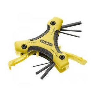 Stanley Triangle Hexagon Key Set Metric