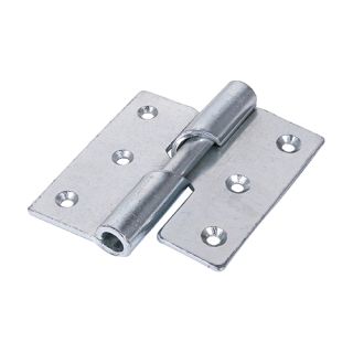 Timco Rising Butt Hinge Left Hand 75 X 72 - Zinc (Timpac) 434910P