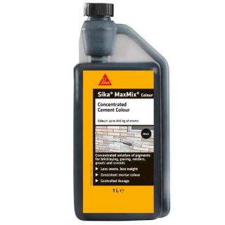 Sika Maxmix Colour Black 1 Ltr 170406            SKMAXMCOLBK1