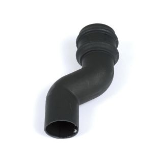 Brett Martin Cast Iron Style Black Downpipe Offset Bend 75mm BR275CI