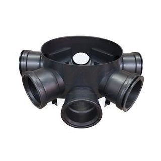 UG537 320MM SHALLOW ACCESS     CHAMBER BASE 4 SIDE INLETS