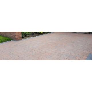 Barleystone Castlepave Mulberry Smooth Paving Blocks 60mm