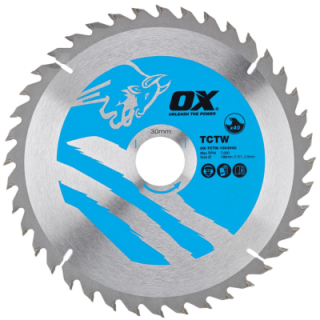 Ox Wood Cutting Circular Saw  Blade 160/20mm OX-TCTW-1602040