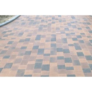 60mm Castlepave Chestnut       Smooth Paving 3 Size Mix (8m2)