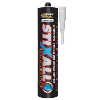 Everbuild Stixall Crystal Clear 290ml 483168