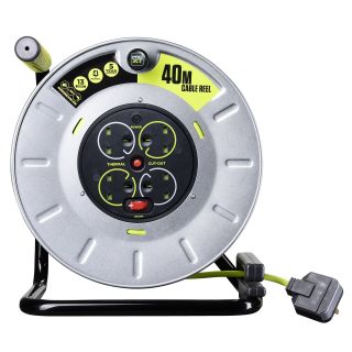 40Mtr Pro Xt 240V Metal Open Cable Reel Otlu40134Sl-Px (Qbq/4)