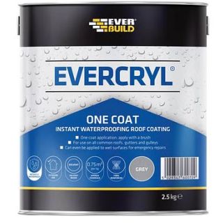 Everbuild Evercryl One Coat    Grey 2.5kg             EVCGY02
