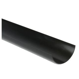 Brett BR041B 112mm X 2m Roundstyle Gutter Black