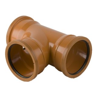 Brett B4081 110x110mm x 87.5 deg Triple Socket Junction (7/pack)