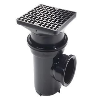 Brett B1103 110mm Single Socket Roddable Gully with Square Grid