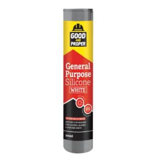 Good & Proper General Purpose Silicone 300ml White (12/Box) 31050849