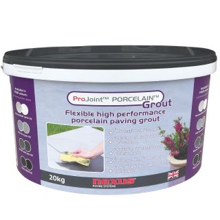 NEXUS PORCELAIN PAVING GROUT   BASALT 20KG