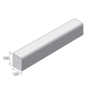 6x5 Bullnose 2mtr External Radius Kerb