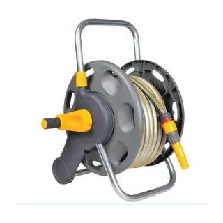 Hozelock 2431 2 In 1 Assembled Hose Reel & Fittings 25 Metres