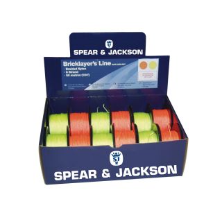 Spear and Jackson Bricklayers' Line 50mtr roll