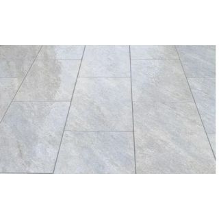 Quartz Light Grey 900x600mm Porcelain Slab