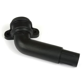 Brett Martin Cast Iron Style Black Downpipe Bend Spigot 112deg BR221RCI