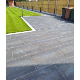 Bradstone Metallics Porcelain Paving 900x600x20mm Corten (1) 23935 OC