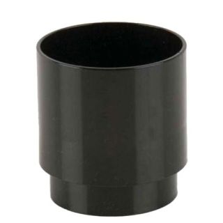 Brett BR206B 68mm Round Downpipe Connector Black