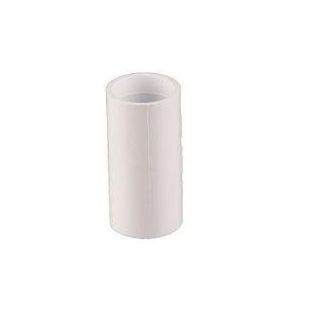 Brett W120WP 21.5mm Overflow Straight Connector White