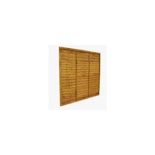 6'X5' Lap Fence Panel Gold