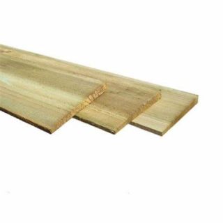 1800mm Feather Edge Board x 125mm Pressure Treated Green