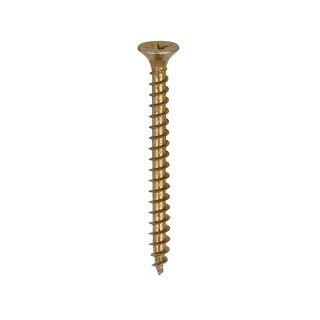 Solo Woodscrew PZ2 CSK-ZYP Yellow 4.0 x 45 200/Box  40045SOLOC