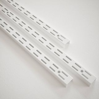 Rothley Twin Slot Shelving Upright White 710mm TSUW28