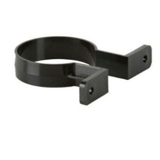 Brett BR207B 68mm Round Downpipe Bracket Black