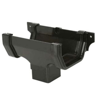 Brett BR055B 114mm Squarestyle Running Outlet Black