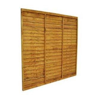 6'X4' Lap Fence Panel Gold