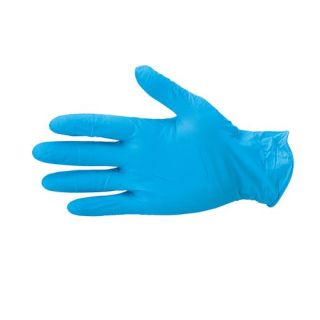 Ox Pro Nitrile Disposable Gloves Blue Box 100  XL  OX-S488510