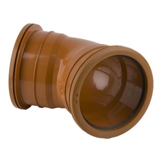 Brett B6041 160mm x 45 deg Double Socket Bend (5/Pack)